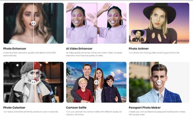 Cutout Pro web có rất nhiều tính năng chỉnh sửa tùy vào nhu cầu của bạn