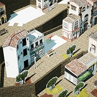 Cutout Village: Game Cắt Dán Ngôi Làng Trung Cổ 3D