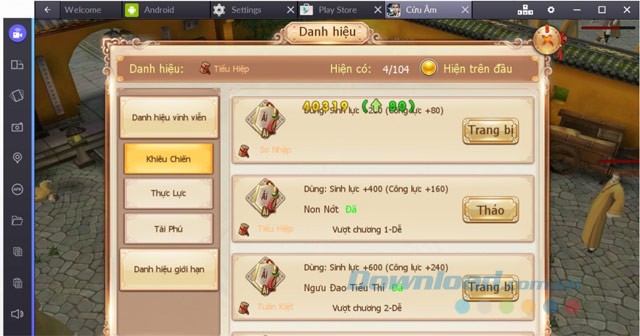 Hệ thống danh hiệu