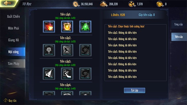 Game kiếm hiệp cho di động