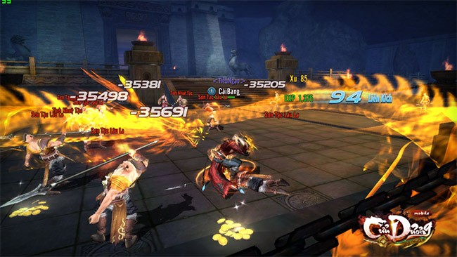 PK hỗn hiến trong cửu dương vng