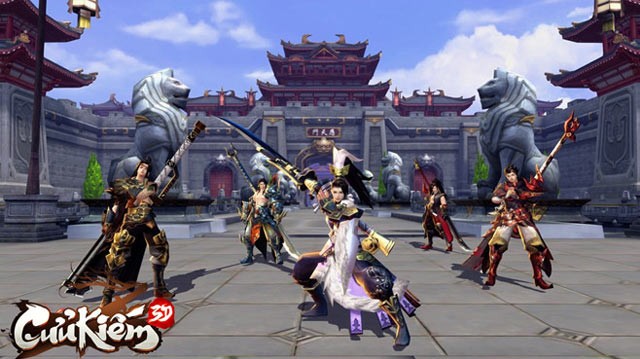 Hệ thống nhân vật Nam trong Cửu Kiếm 3D