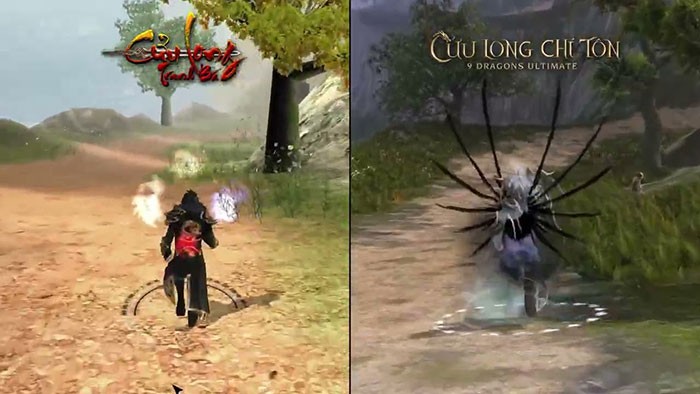 Đồ họa của Cửu Long Chí Tôn được nâng cấp so với Cửu Long Tranh Bá