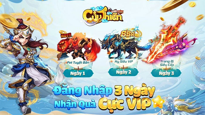 Cửu Thiên - Game nhập vai phong cách chibi siêu hấp dẫn