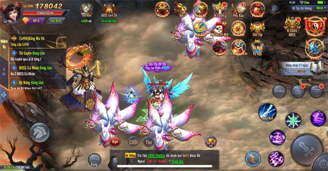 Cửu Thiên Mobile sở hữu đồ họa cực đẹp