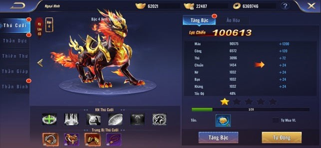 Hệ thống thú cưỡi đa dạng