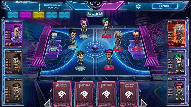 Người chơi có thể thu thập, giao dịch và cố vấn cho CyBloc