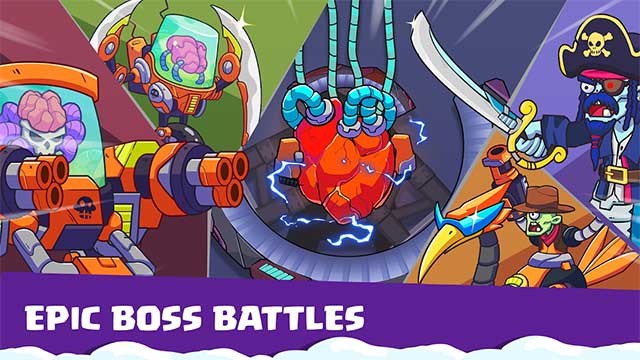 Bước vào những trận chiến mãn nhãn và vui nhộn trong Cyber Dead cho Android