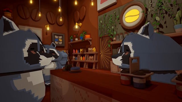 Game cho phép bạn giao tiếp trực tiếp với người ở quán