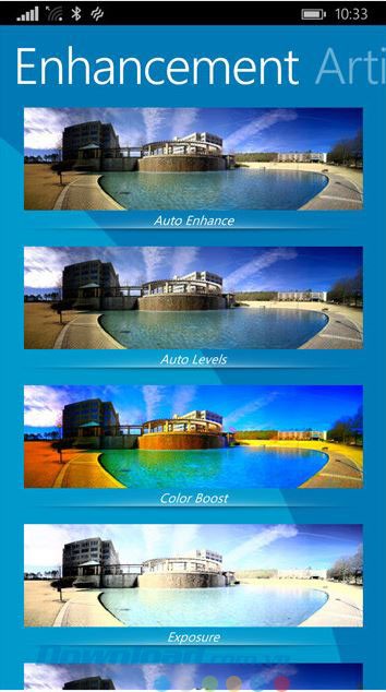 Chỉnh sửa nhiều thông số cho ảnh