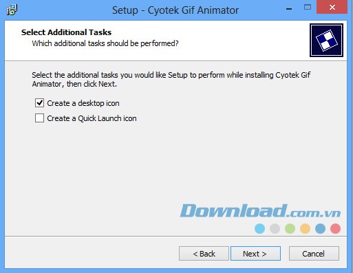 Lưu trữ phần mềm bên ngoài desktop