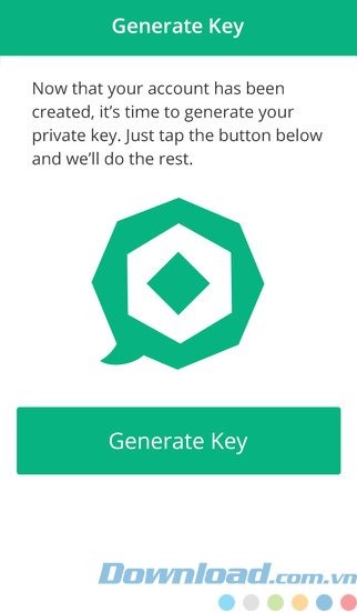 Tạo mã khóa công khai hoặc riêng tư