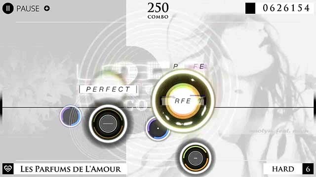 Chạm hoặc giữ các nốt để ghi được điểm số cao nhất có thể