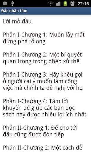 Dac nhan tam cho Android