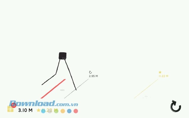 Giao diện màn chơi game Daddy Long Legs