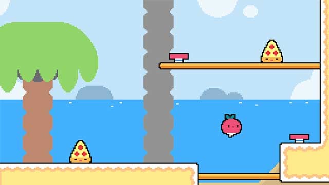 Dadish for Android là trò chơi đi cảnh phong cách retro đầy thách thức