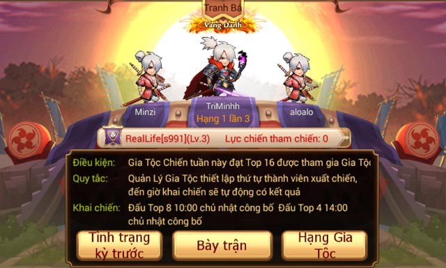 Gia Tộc Tranh Bá