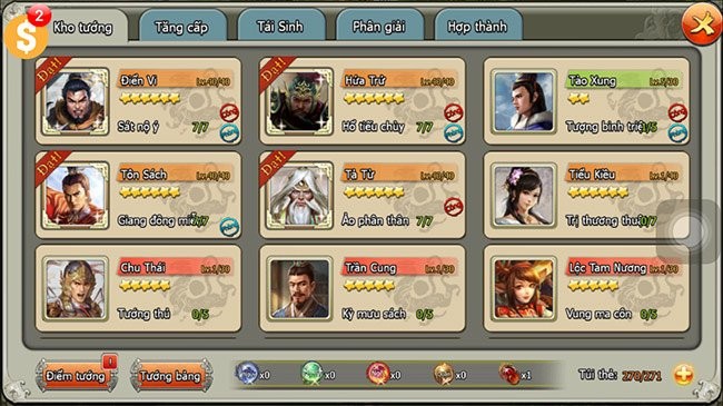 Kho tướng trong game