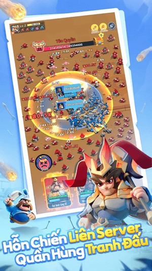 Hoạt động hỗ chiến liên sever