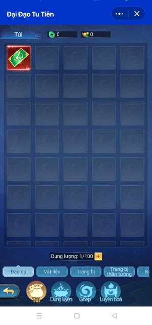 Trang bị trong túi