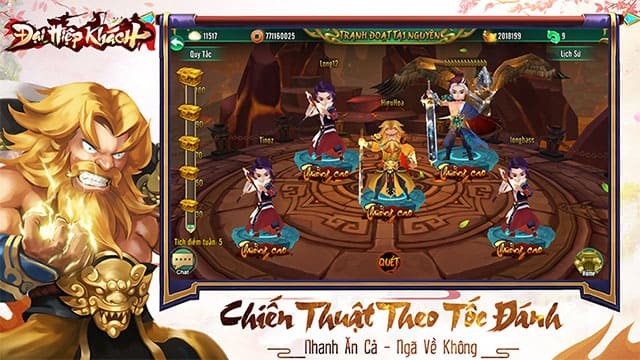Game chiến thuật Đại Hiệp Khách cho Android