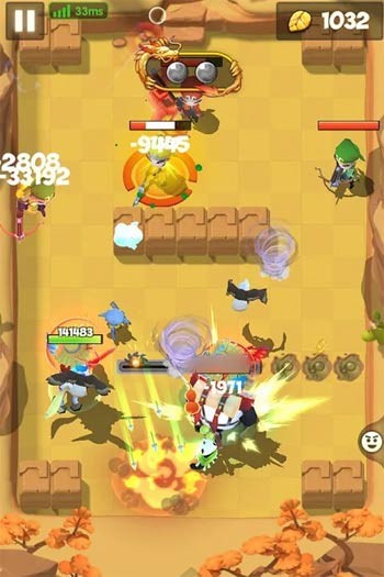 Giao diện game Đại Hiệp Piu Piu Piu