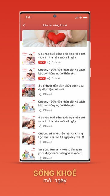 Cập nhật nhiều tin tức sức khỏe