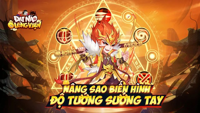 Nâng sao biến hình, nâng cấp tướng