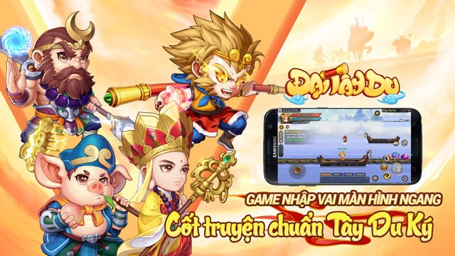 Game nhập vai màn hình ngang chuẩn cốt truyện Tây Du Ký