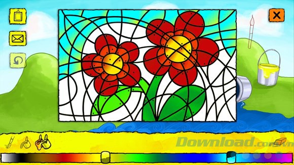 Giao diện của Daily Colorbook