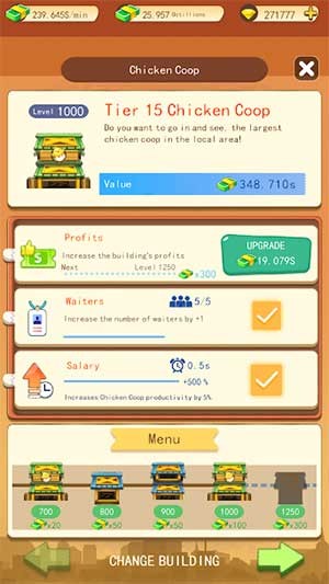 Dùng tiền để mua các công trình mới