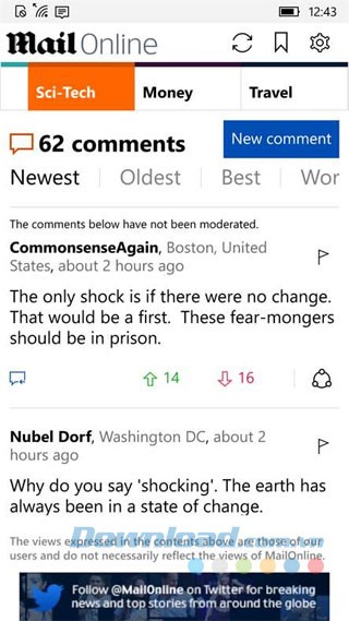 Bình luận và chia sẻ