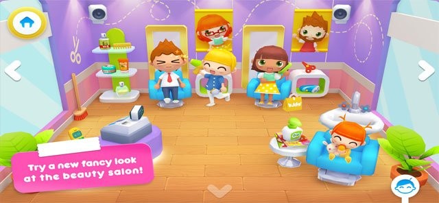 Thử quần áo mới tại cửa hàng thời trang