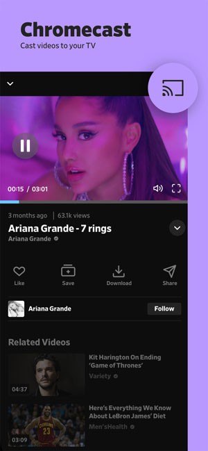 Nâng cấp Chromecast để xem video Dailytion trên TV