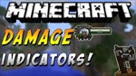 Damage Indicators Mod Minecraft: Hiển thị Sát Thương, Thanh Máu
