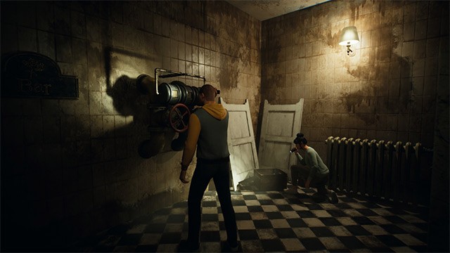 4 người sống sót phải hợp tác để cùng nhau giải đố, tìm chìa khóa và tẩu thoát