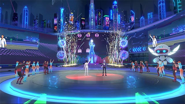 Đắm chìm trong thế giới âm nhạc với chủ đề công nghệ tương lai