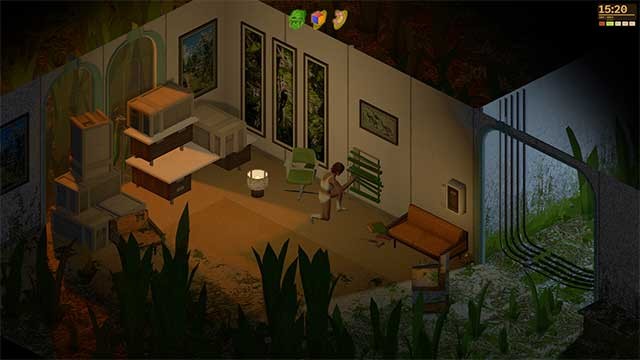 Xây dựng và trang trí căn cứ trong những khu vực hoang vắng của con tàu