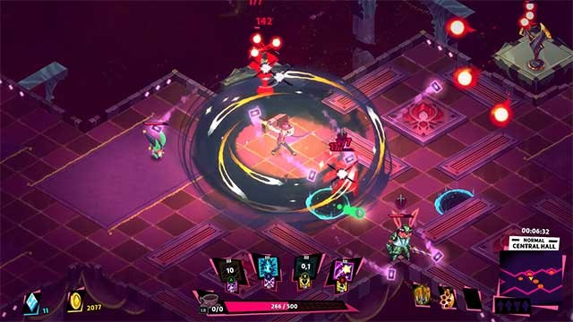 Sử dụng các thẻ bài ma thuật để đánh bại mọi quái vật trong game Dandy Ace