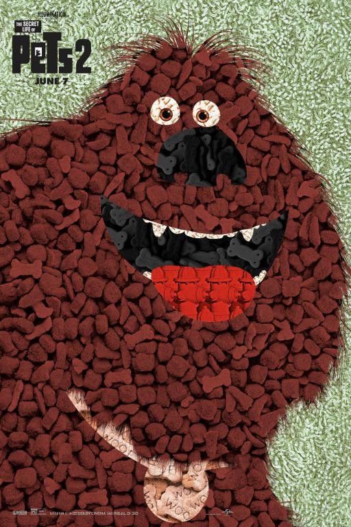 Ảnh thú cưng trong Poster The Secret Life of Pets 2