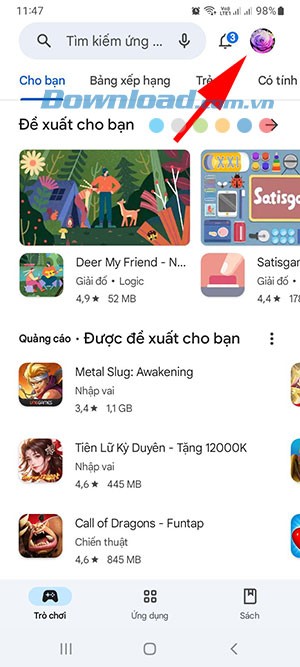 Đăng ký Google Play Pass: Chơi game trả phí không giới hạn