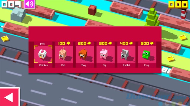 Các nhân vật trong game Danger Road 2