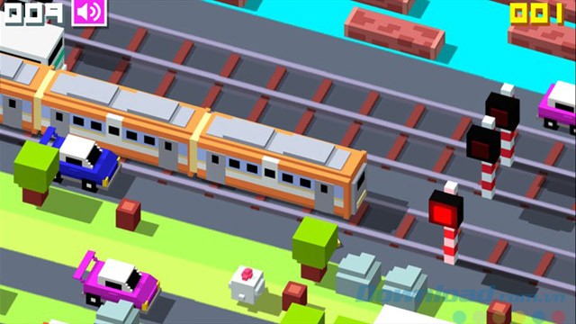 Game đưa thú cưng qua đường