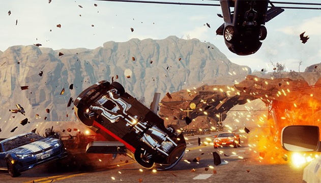 Thoải mái đâm xe và phá hủy xe đối thủ để giành chiến thắng trong Dangerous Driving PC