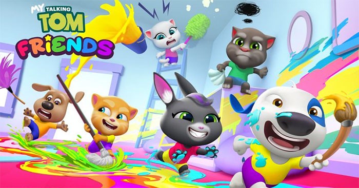 Một số nhân vật thường xuất hiện trong franchise Talking Tom & Friends