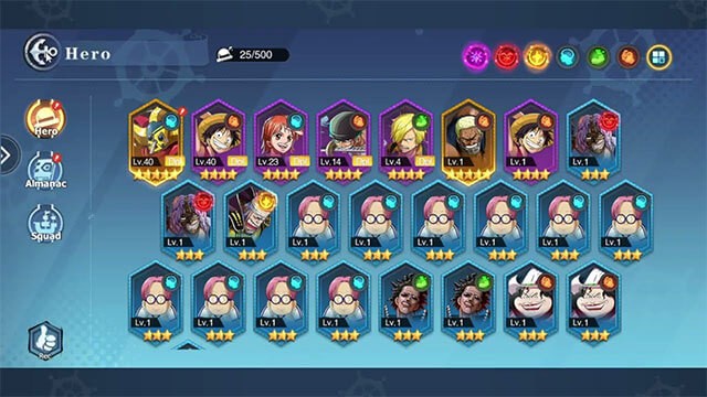 Xếp hạng cấp bậc nhân vật giúp bạn lựa chọn và xây dựng đội hình tốt hơn