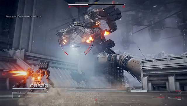 HC Helicopter là trùm đầu tiên trong game