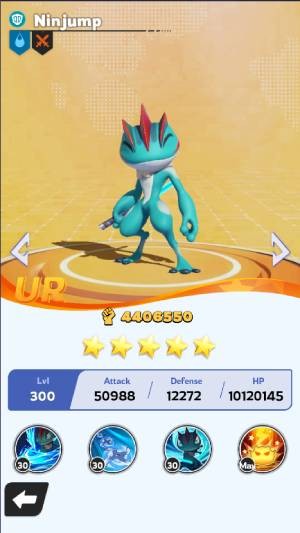 Palmon Ranking List in Palmon: Survival Battle