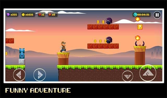 Daniel's World có thiết kế đồ họa đẹp mắt, dễ thương và sống động