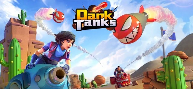 Game bắn tăng 3v3 thời gian thực - Dank Tanks